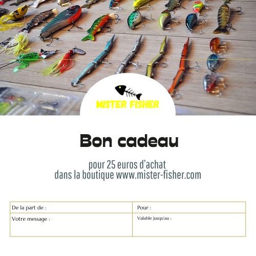 Carte cadeaux Mister Fisher