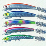 Leurres rigides jig pour calamar - 5 pièces - Vignette | Mister Fisher