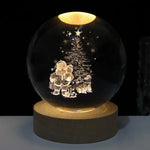 Veilleuse USB LED Boule de Cristal 3D - Vignette | Mister Fisher