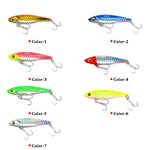 Leurres spinner avec lame vibrante - 20 g - 6,5 cm - 7 pièces Mister Fisher