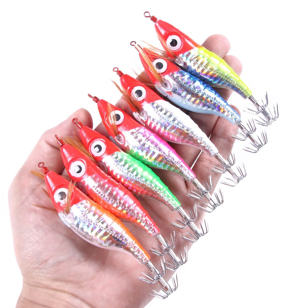 Turluttes brillantes - 10 cm - 9 g - 7 pièces Mister Fisher