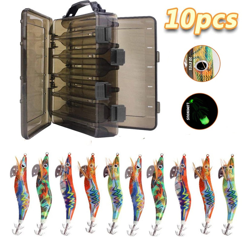 Turluttes phosphorescentes - 12 g - 14,5 g - 10 pièces Mister Fisher