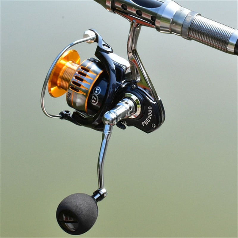 Moulinet de pêche mer/eau douce en métal Mister Fisher