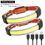 Lampe frontale LED avec batterie Lithium - Vignette | Mister Fisher
