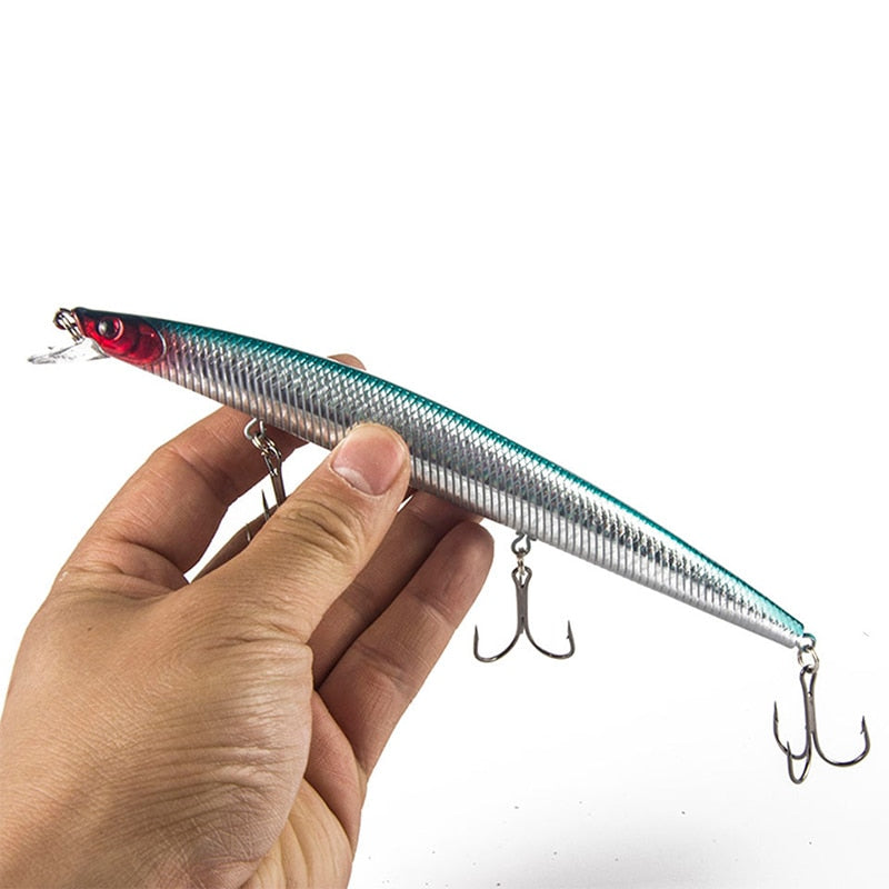 Leurres durs 18 cm/26 g - 10 pièces Mister Fisher