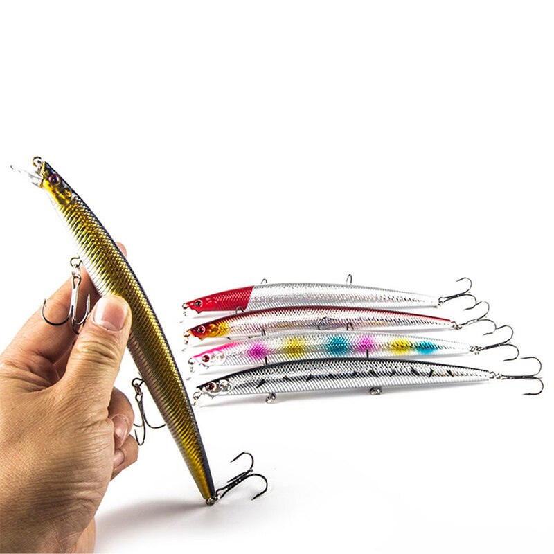 Leurres durs 18 cm/26 g - 10 pièces Mister Fisher