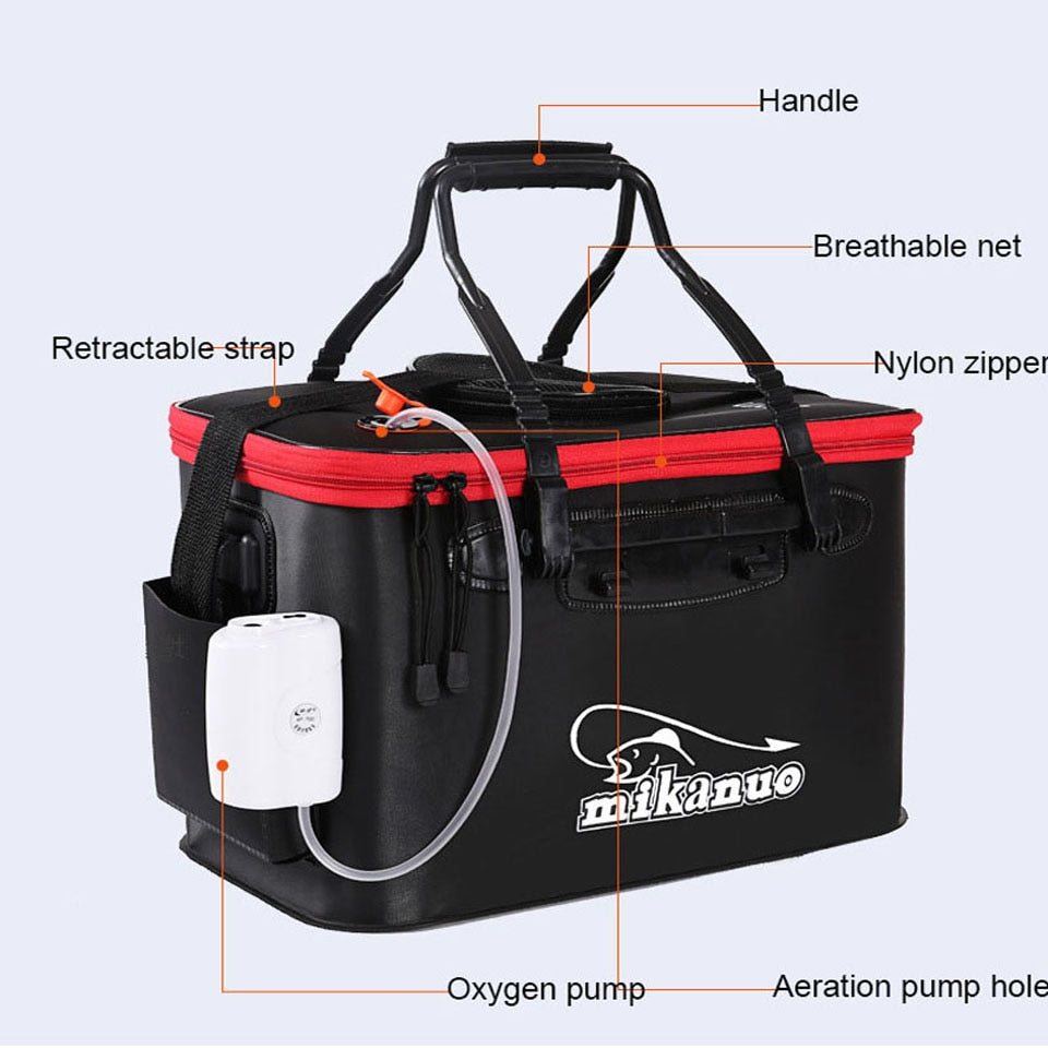 Seau de pêche portable Mister Fisher