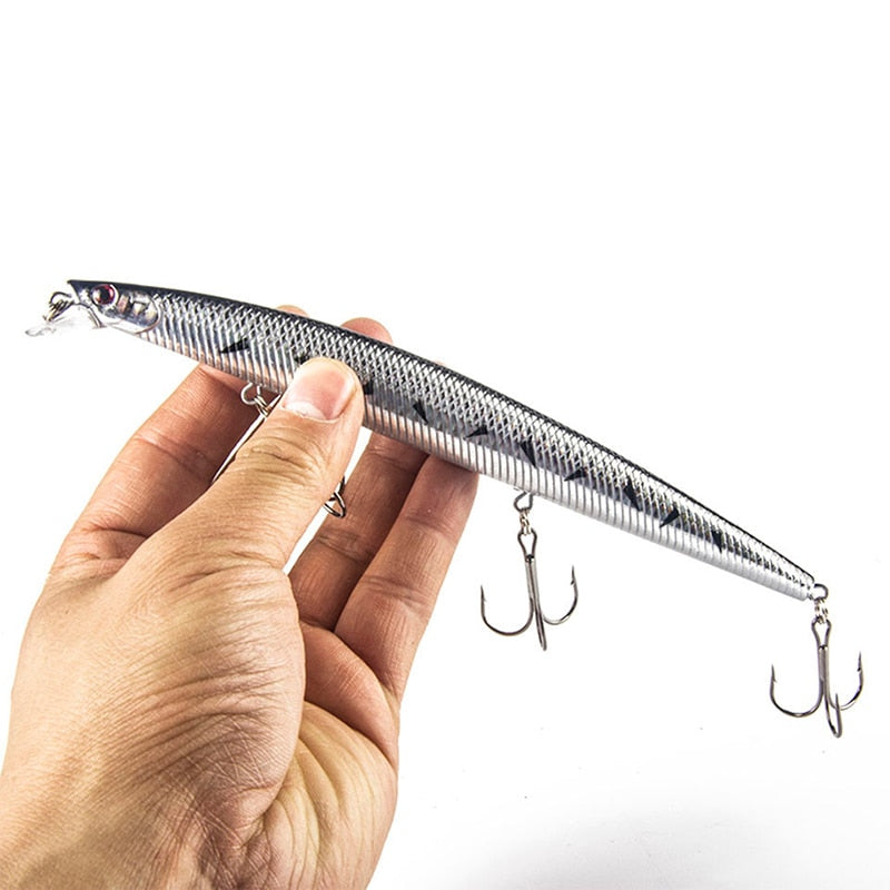 Leurres durs 18 cm/26 g - 10 pièces Mister Fisher