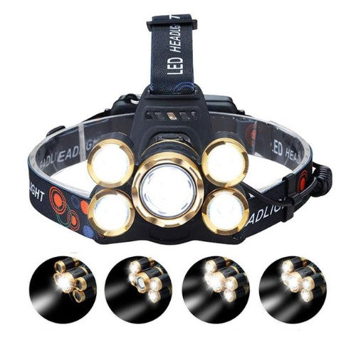 Lampe frontale LED rechargeable Mister Fisher