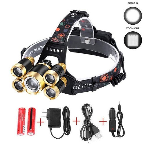 Lampe frontale LED rechargeable Mister Fisher