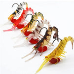 Leurres crevettes - 6 pièces - Vignette | Mister Fisher