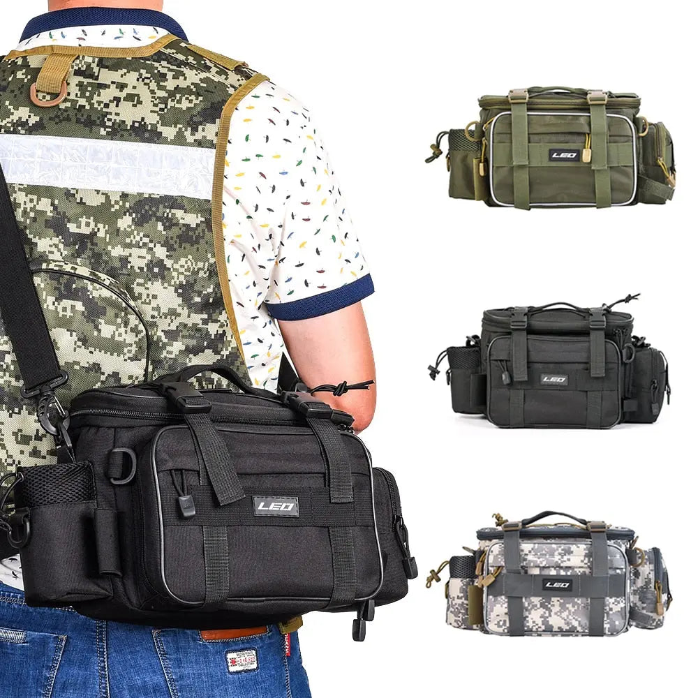 Sac de pêche à bandoulière et taille Mister Fisher