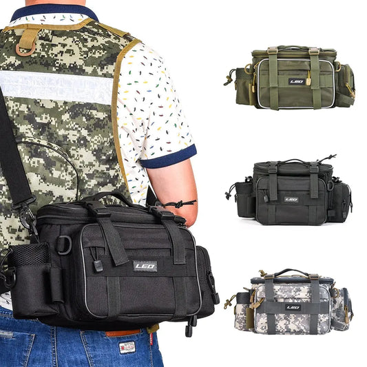 Sac de pêche à bandoulière et taille Mister Fisher