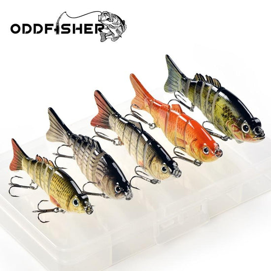 Assortiments de leurres pour brochet - 5 pièces Mister Fisher