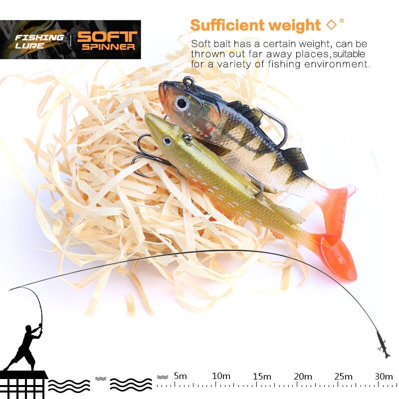 Kit leurres souples 5 ou 10 pièces Mister Fisher