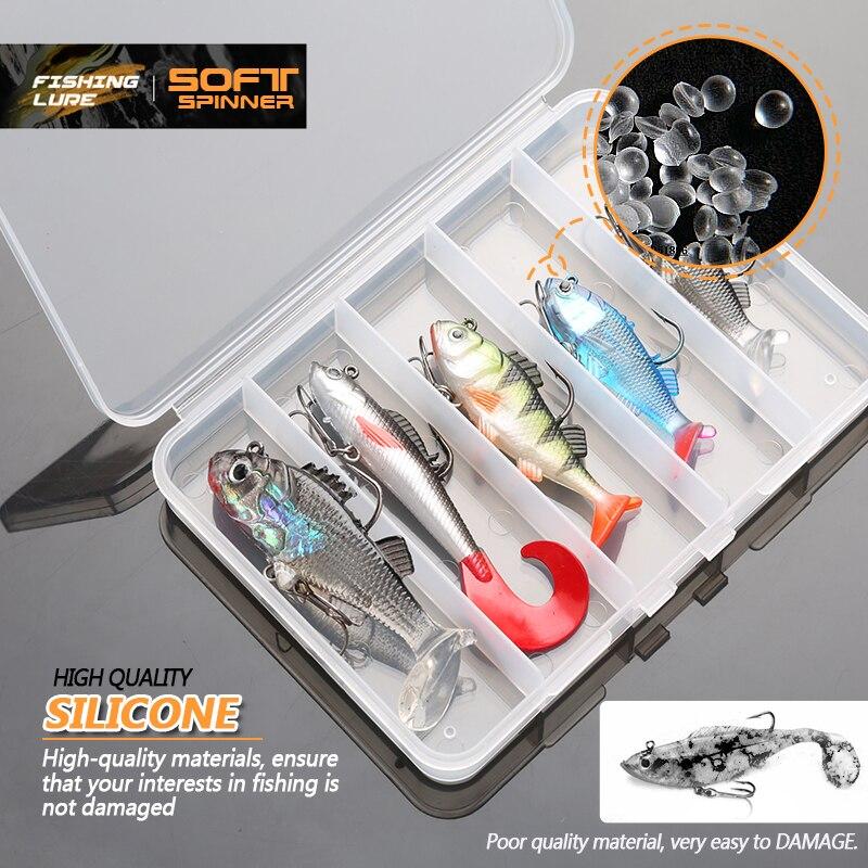 Kit leurres souples 5 ou 10 pièces Mister Fisher