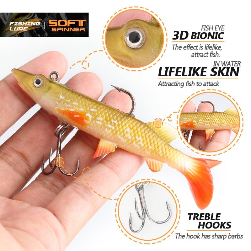 Kit leurres souples 5 ou 10 pièces Mister Fisher