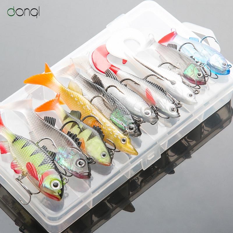 Kit leurres souples 5 ou 10 pièces Mister Fisher