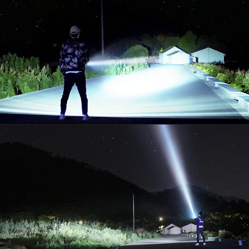 Lampe torche LED ultra-puissante Mister Fisher