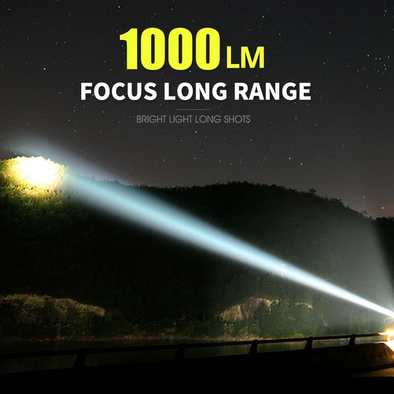 Lampe torche LED ultra-puissante Mister Fisher
