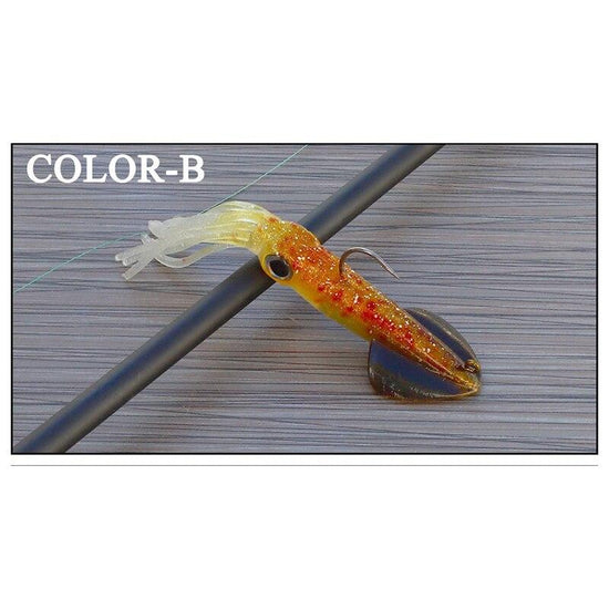 2024 en gros 14g 28g 40g 60g 80g lumineux squid calmar jig leurre pêche 5  couleurs leurre avec crochet #011