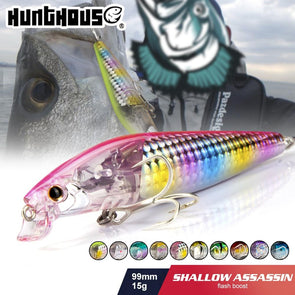 Leurre dur flottant pour le bar - 9 cm /15g Mister Fisher
