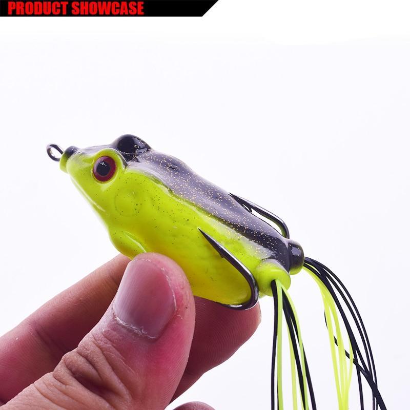 Leurre grenouille pour brochet - 8 pièces Mister Fisher