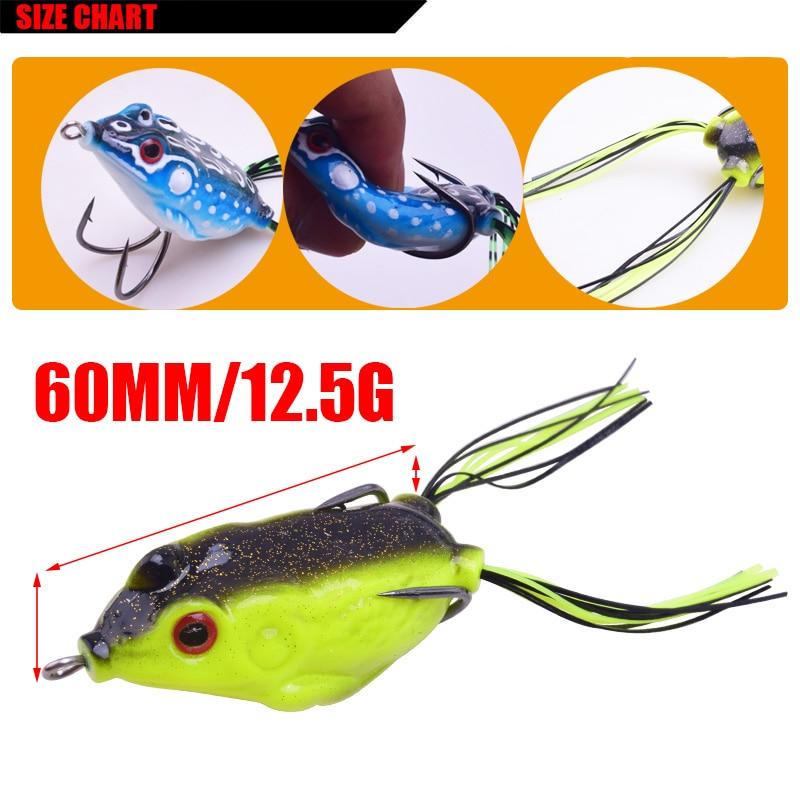 Leurre grenouille pour brochet - 8 pièces Mister Fisher