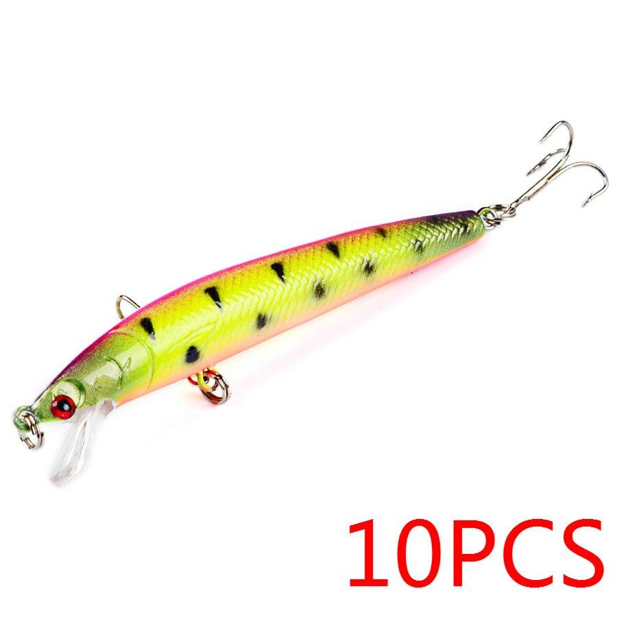 Leurres durs 10 cm/7,5 g - 10 pièces Mister Fisher