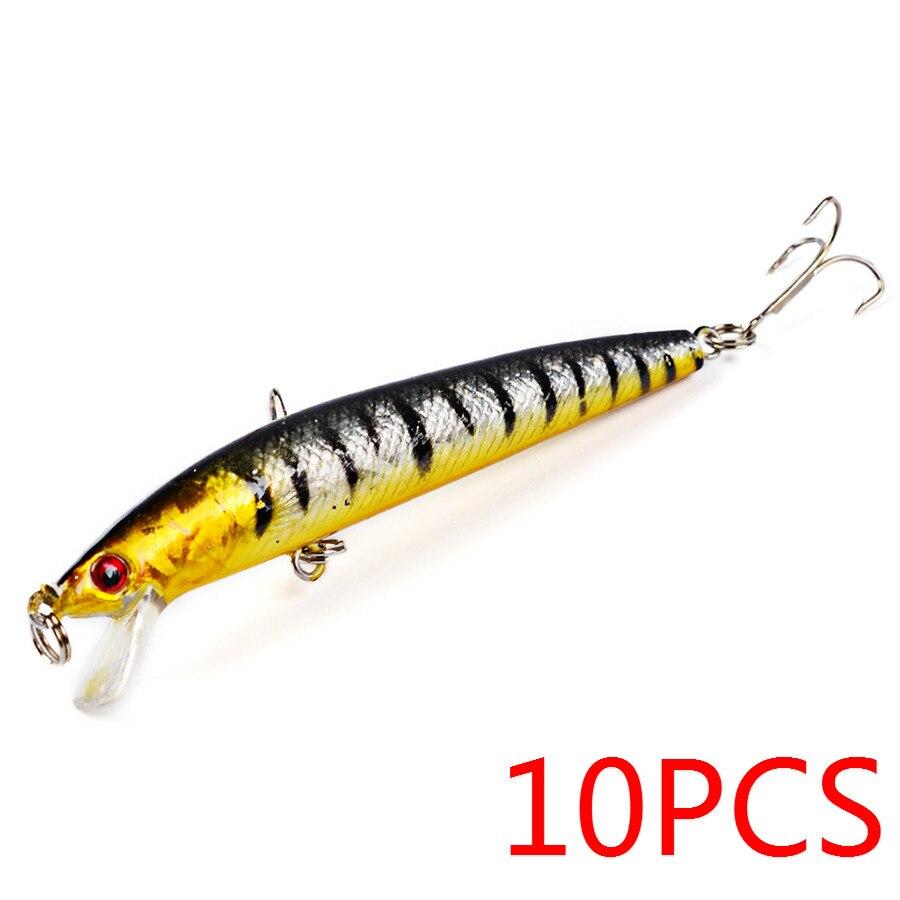 Leurres durs 10 cm/7,5 g - 10 pièces Mister Fisher