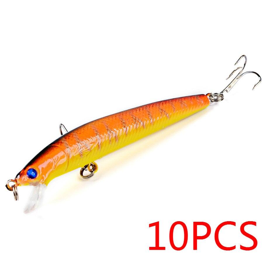 Leurres durs 10 cm/7,5 g - 10 pièces Mister Fisher