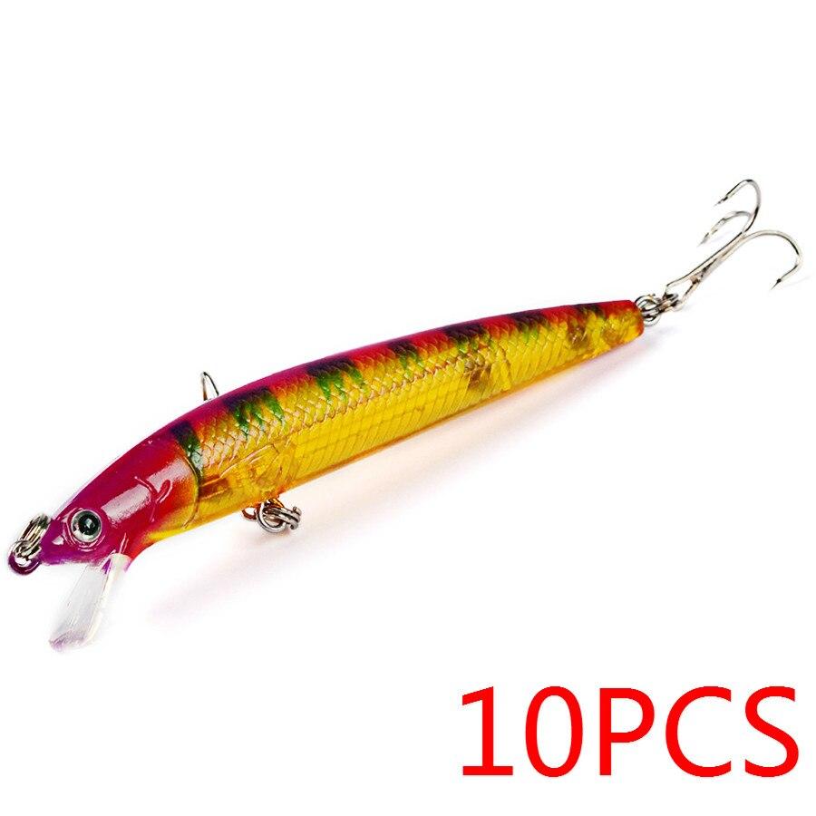 Leurres durs 10 cm/7,5 g - 10 pièces Mister Fisher