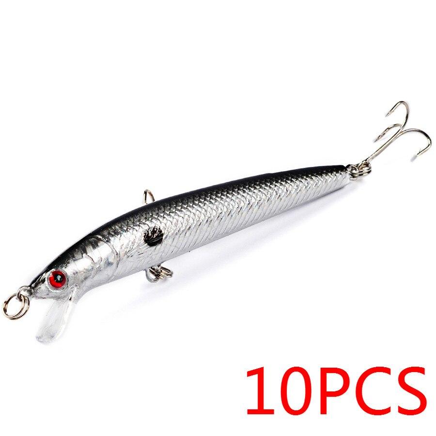 Leurres durs 10 cm/7,5 g - 10 pièces Mister Fisher