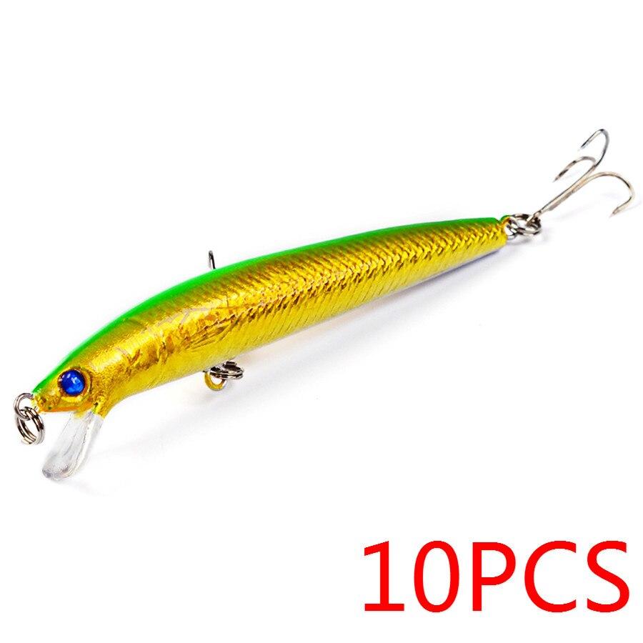 Leurres durs 10 cm/7,5 g - 10 pièces Mister Fisher