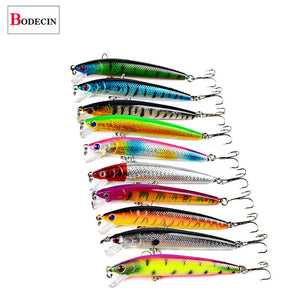 Leurres durs 10 cm/7,5 g - 10 pièces Mister Fisher