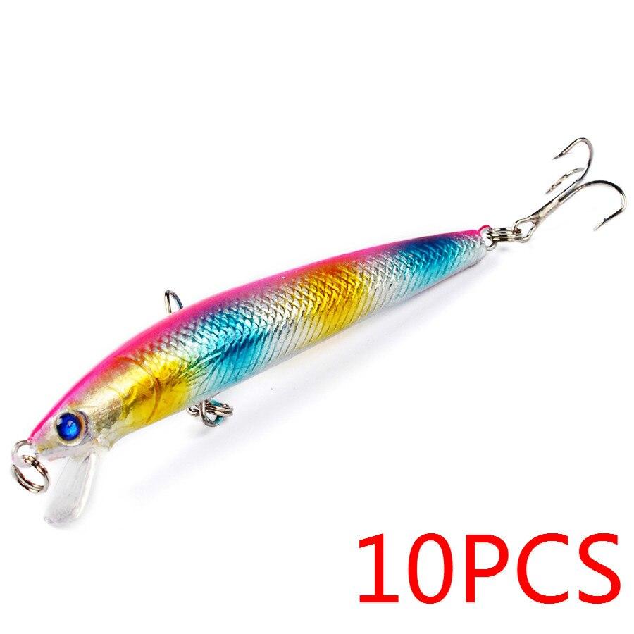 Leurres durs 10 cm/7,5 g - 10 pièces Mister Fisher