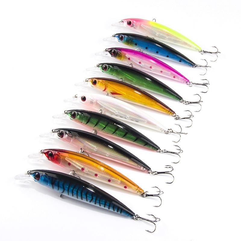 Leurres durs 11 cm/13,5 g - 8 pièces Mister Fisher