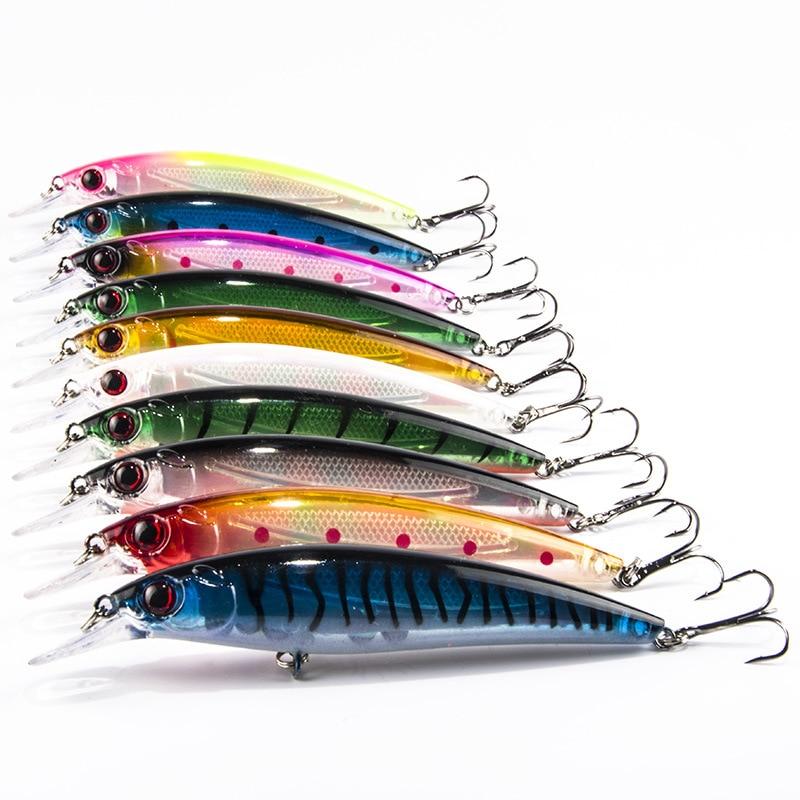 Leurres durs 11 cm/13,5 g - 8 pièces Mister Fisher
