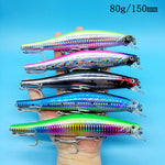 Leurres durs coulants - 40 g/60 g/80 g - 5 pièces - Vignette | Mister Fisher