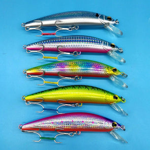 Leurres durs coulants - 40 g/60 g/80 g - 5 pièces Mister Fisher
