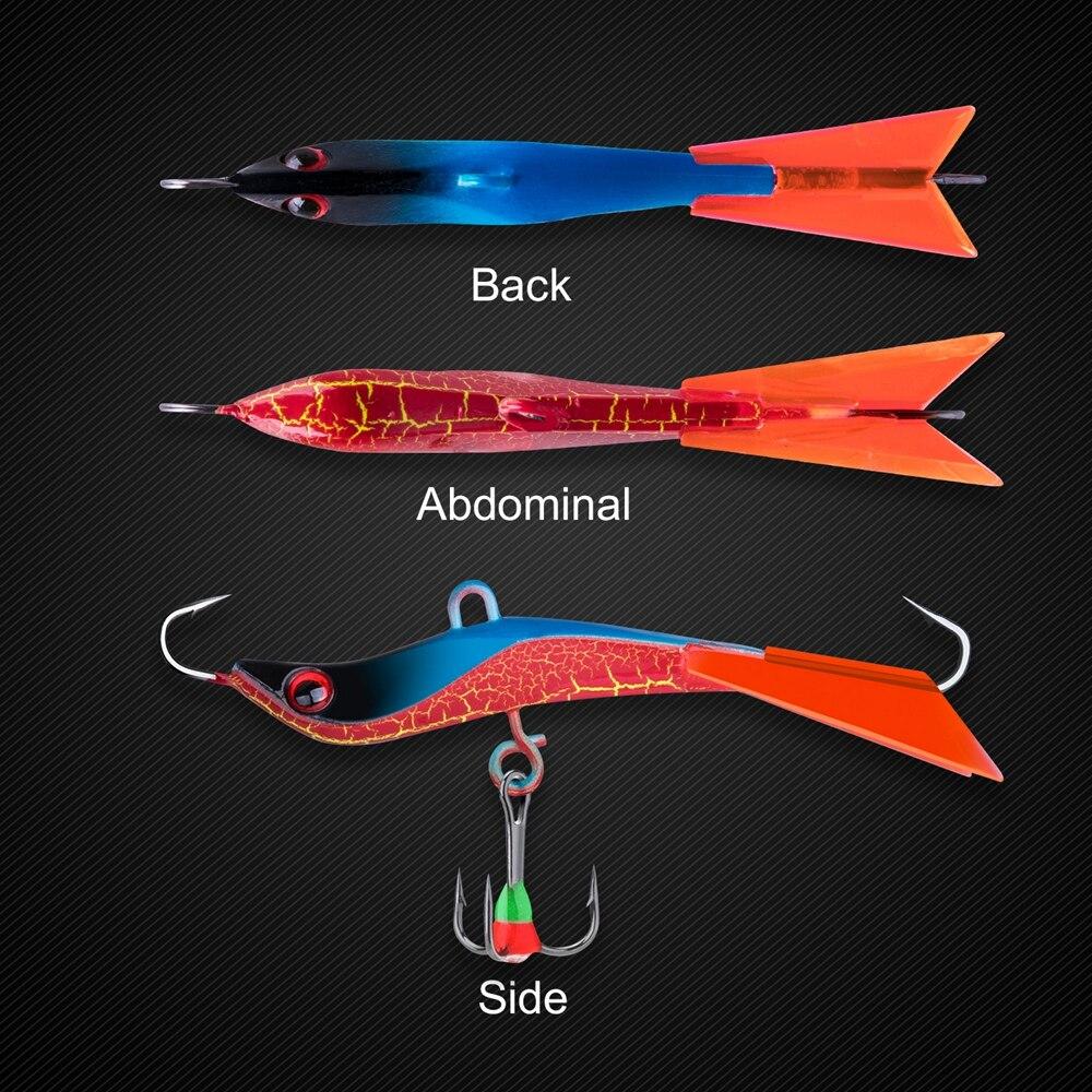 Leurres durs phosphorescents brochet & perche - 4 pièces Mister Fisher