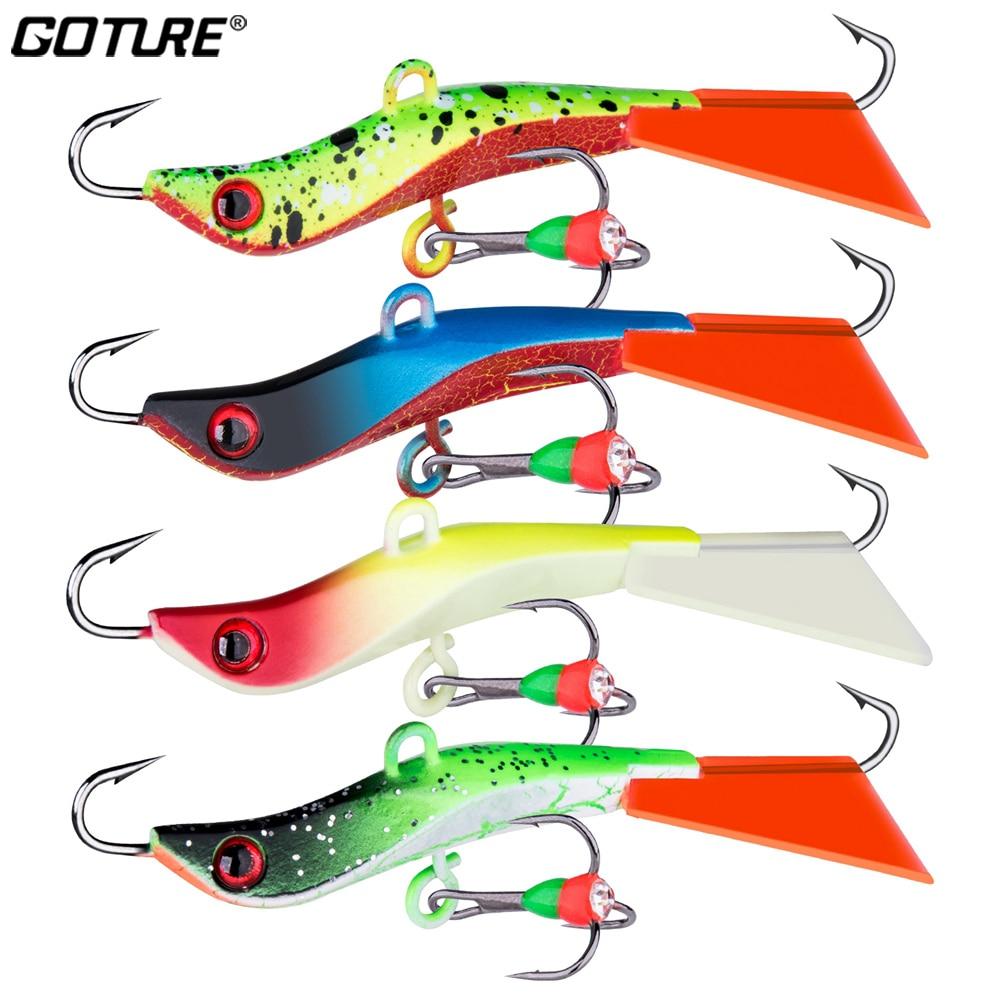 Leurres durs phosphorescents brochet & perche - 4 pièces Mister Fisher