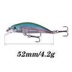 Lot leurres durs 5,2 cm - 12 pièces Mister Fisher