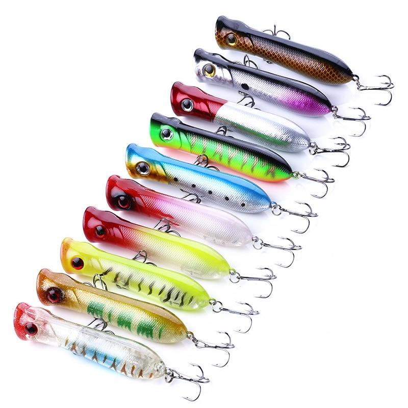 Lot leurres durs 8 cm / 11,5 g - 10 pièces Mister Fisher