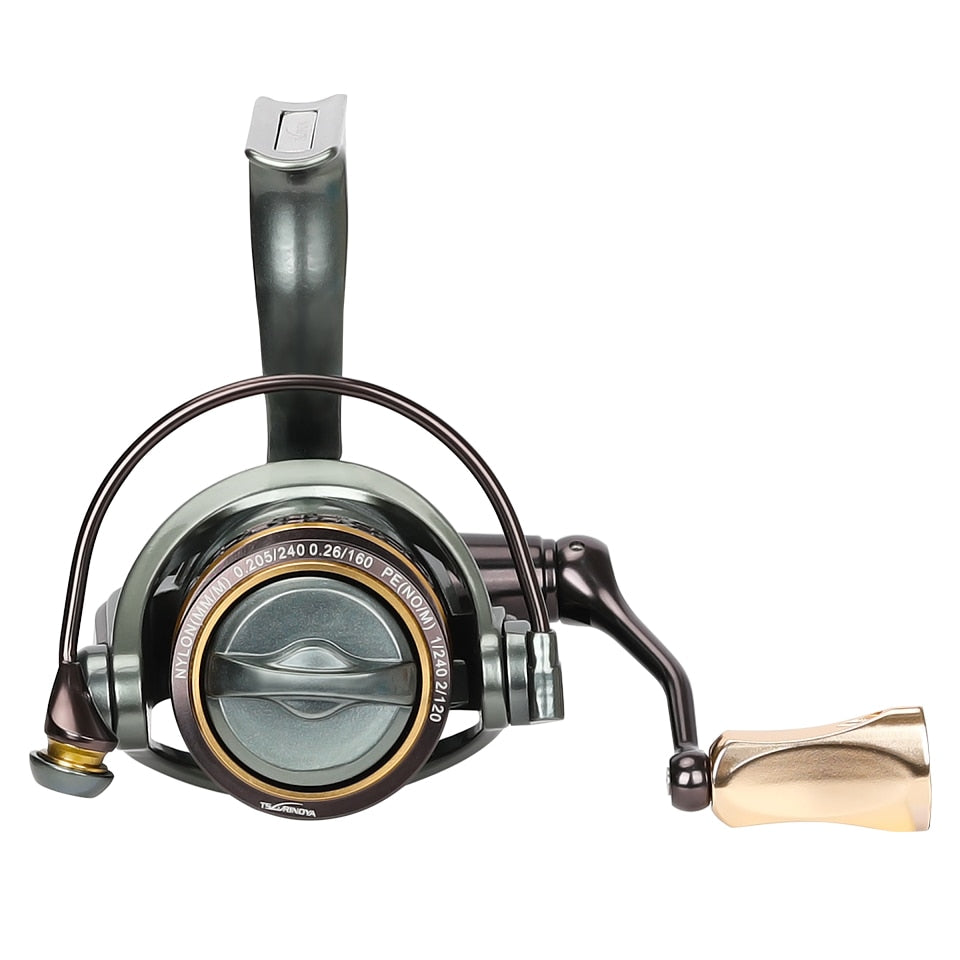Moulinet de pêche mer/eau douce carbone Mister Fisher