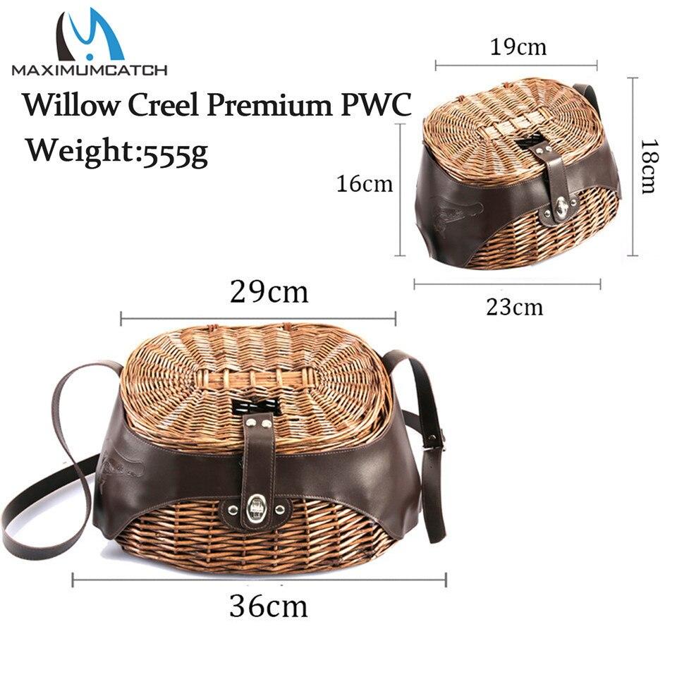 Panier de pêche "retro" en osier Mister Fisher
