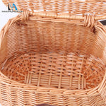 Panier de pêche "retro" en osier - Vignette | Mister Fisher
