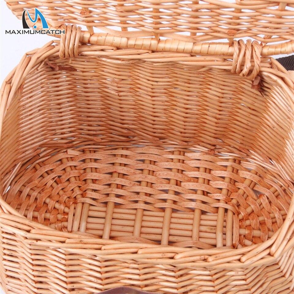 Panier de pêche "retro" en osier Mister Fisher