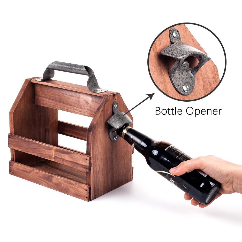 Porte cannettes + décapsuleur Mister Fisher